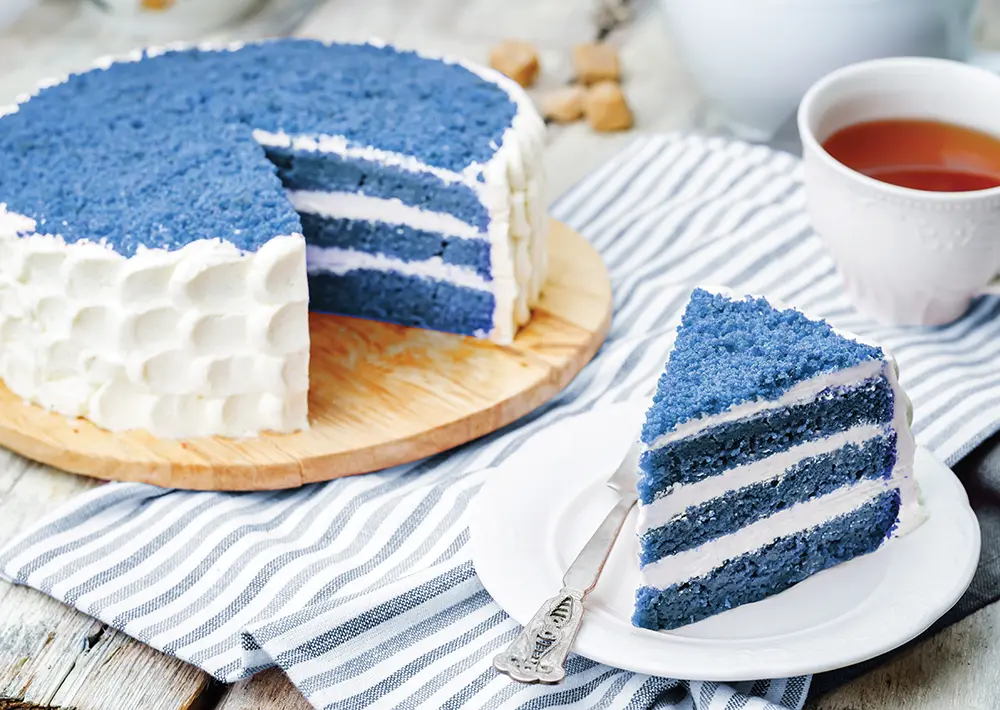 Velvet Cake Blue